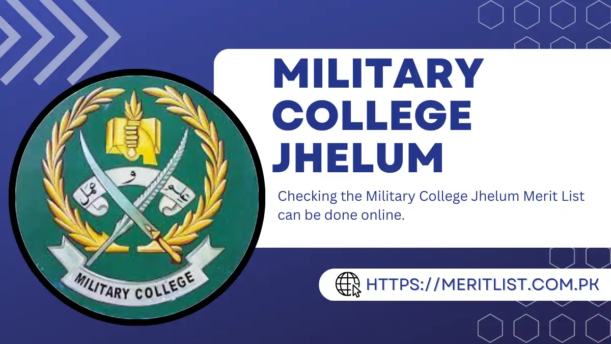 Military College Jhelum Merit List