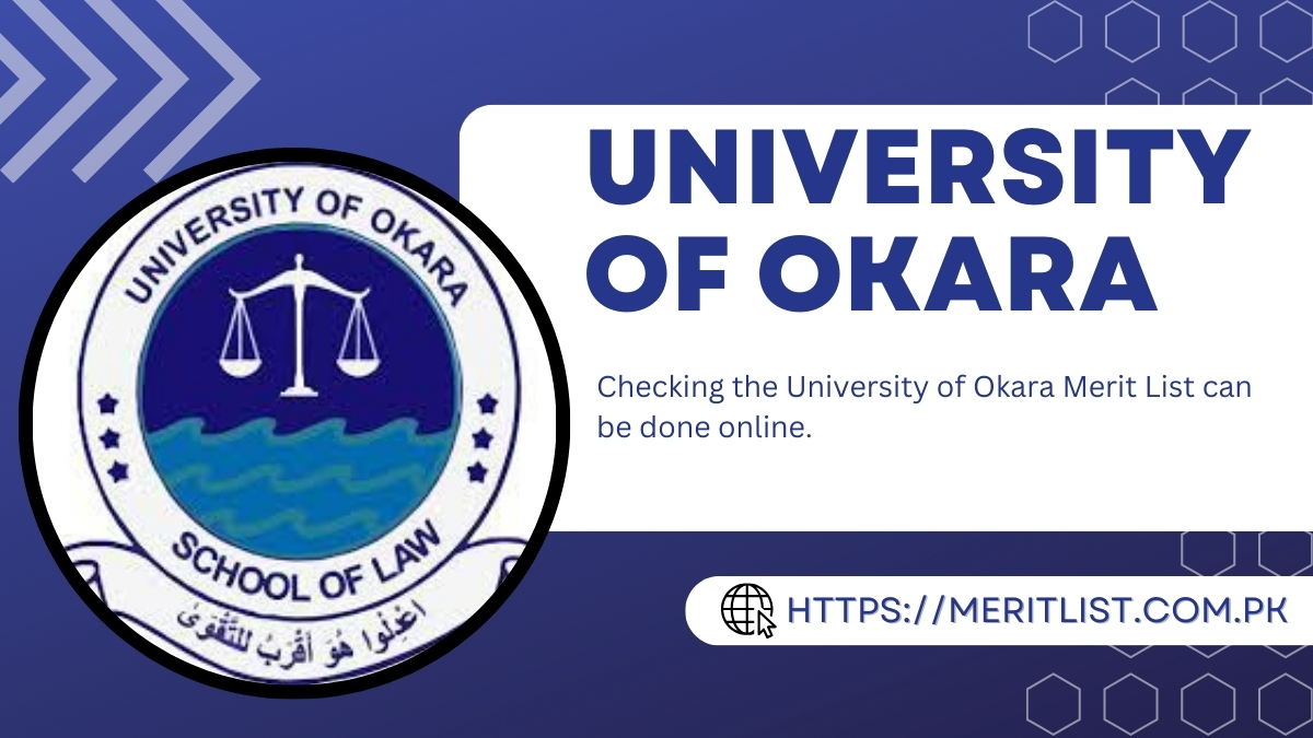 University of Okara Merit List