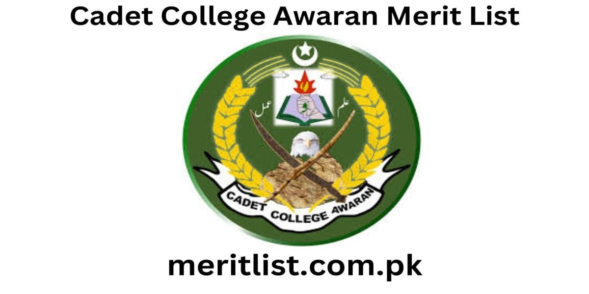 Cadet College Awaran Merit List 7th 8th Class 2024 Check Online