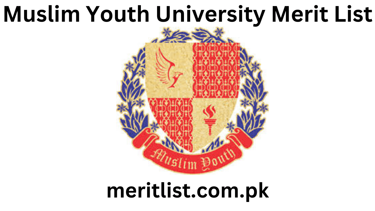 Muslim Youth University Merit List 2024 Check Online
