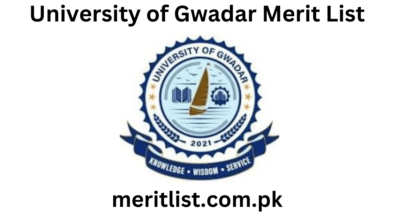 University of Gwadar Merit List 2024 Check Online