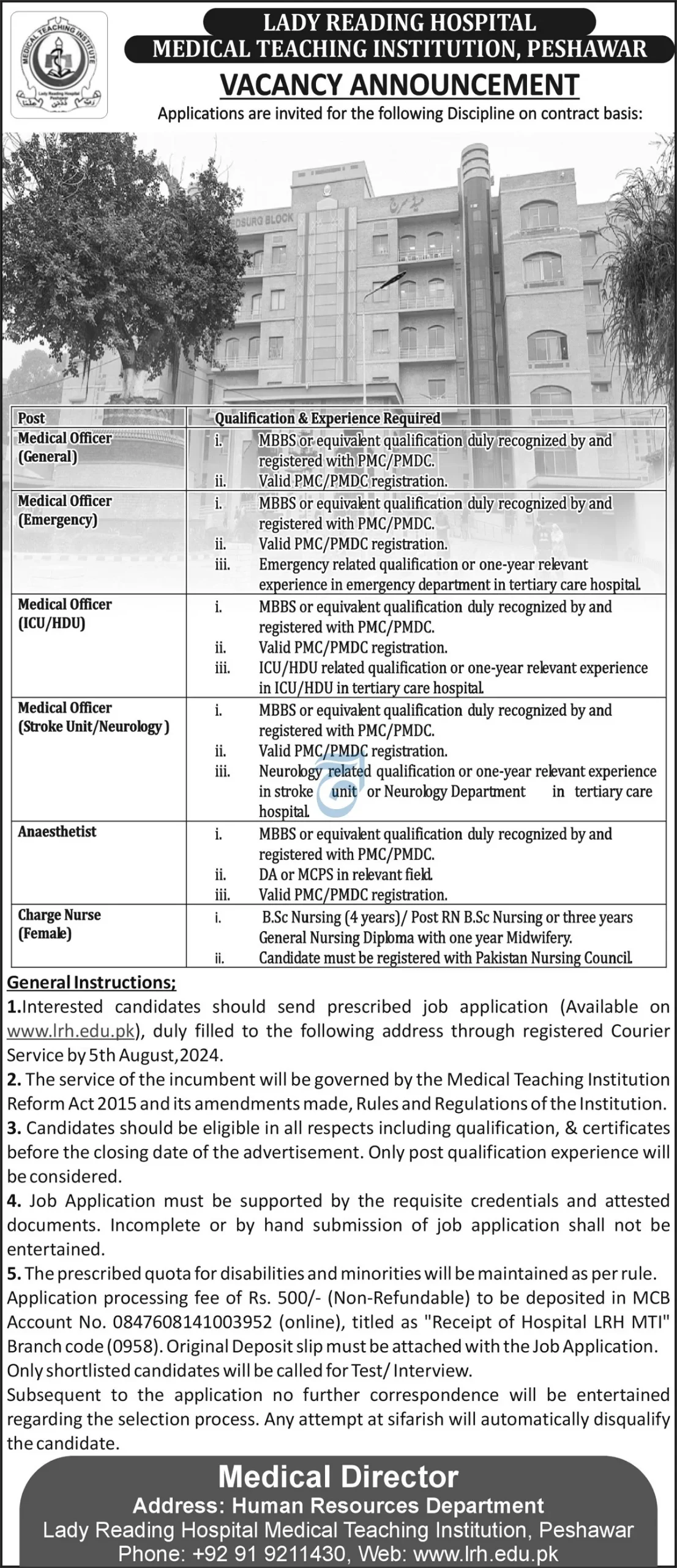 Government Jobs In Peshawar Today For Admin Associate
