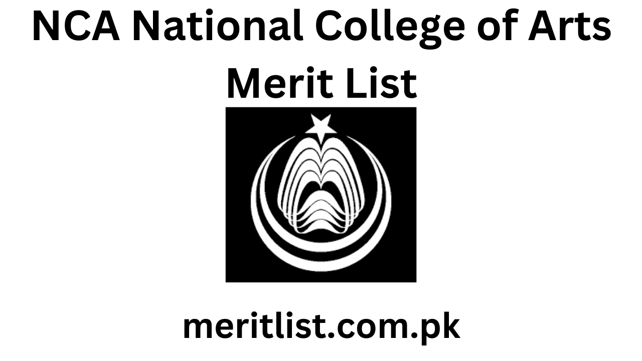 NCA National College of Arts Merit List 2024 Check Online