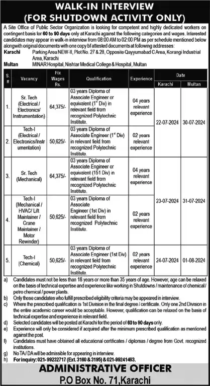 Pakistan Atomic Energy PAEC Jobs