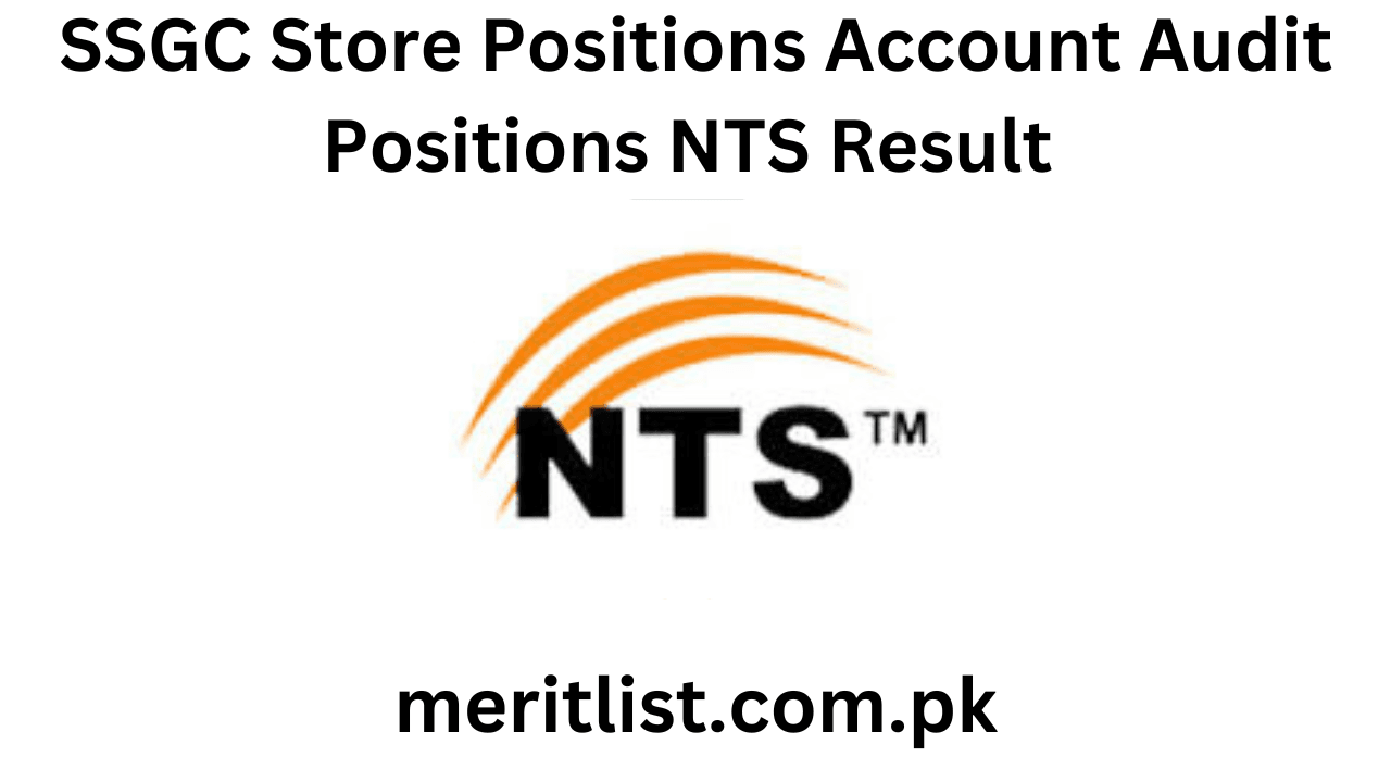 SSGC Store Positions Account Audit Positions NTS Result