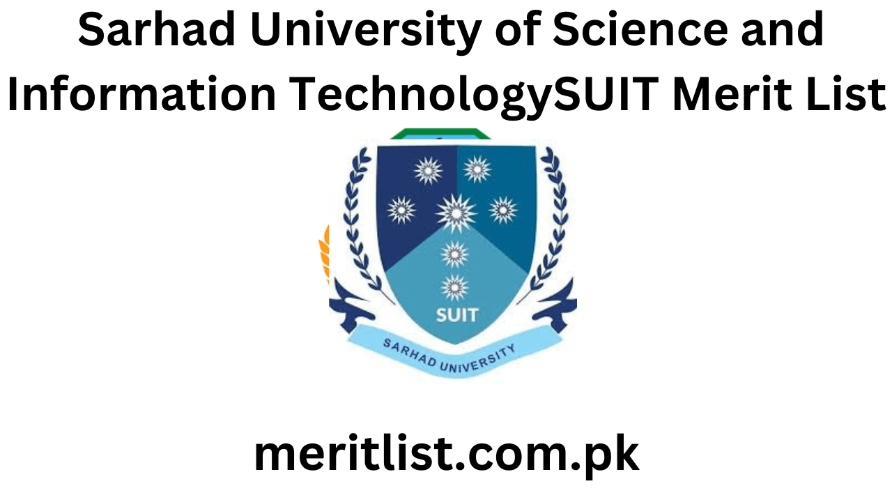 SUIT Merit List