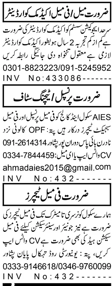 Private Jobs In Peshawar KPK Pakistan Today In August 2024
