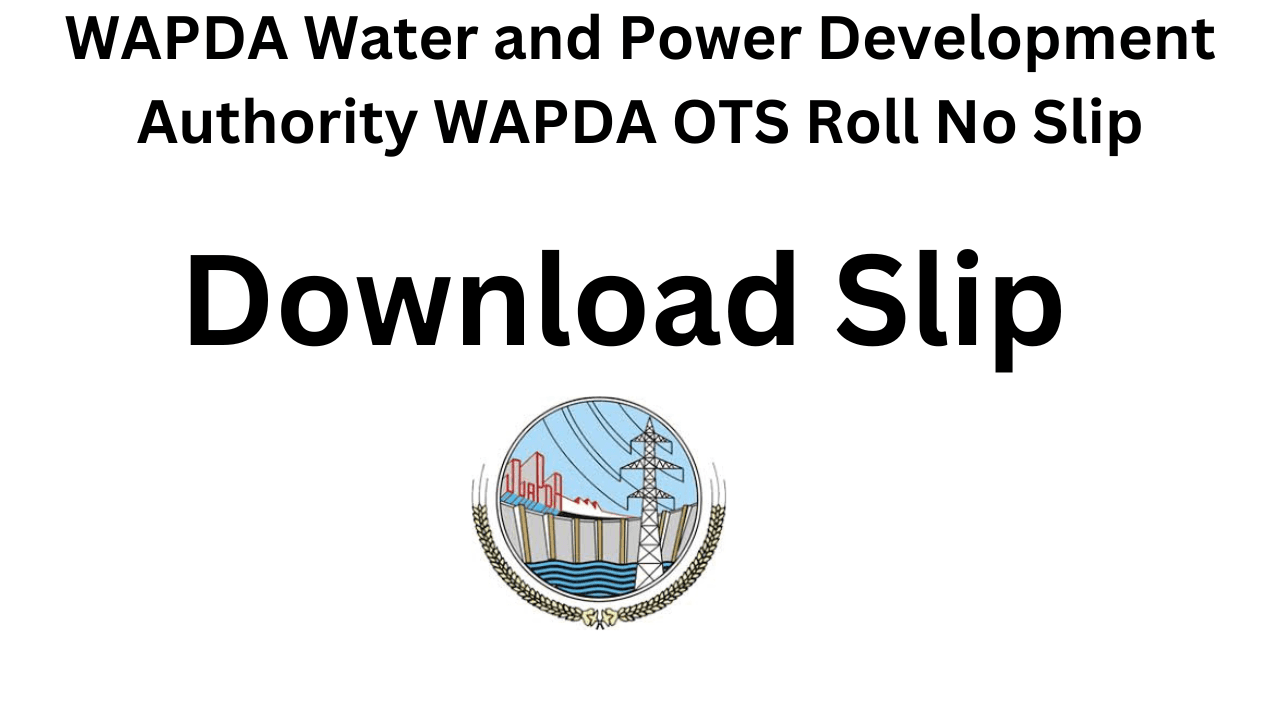 WAPDA OTS Roll No Slip Download | Check Test Date