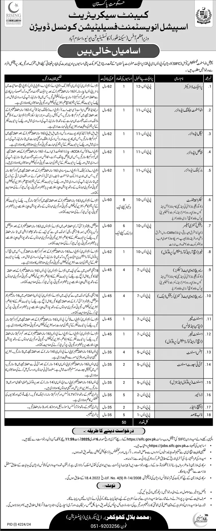 Cabinet Secretariat Jobs For Assistant