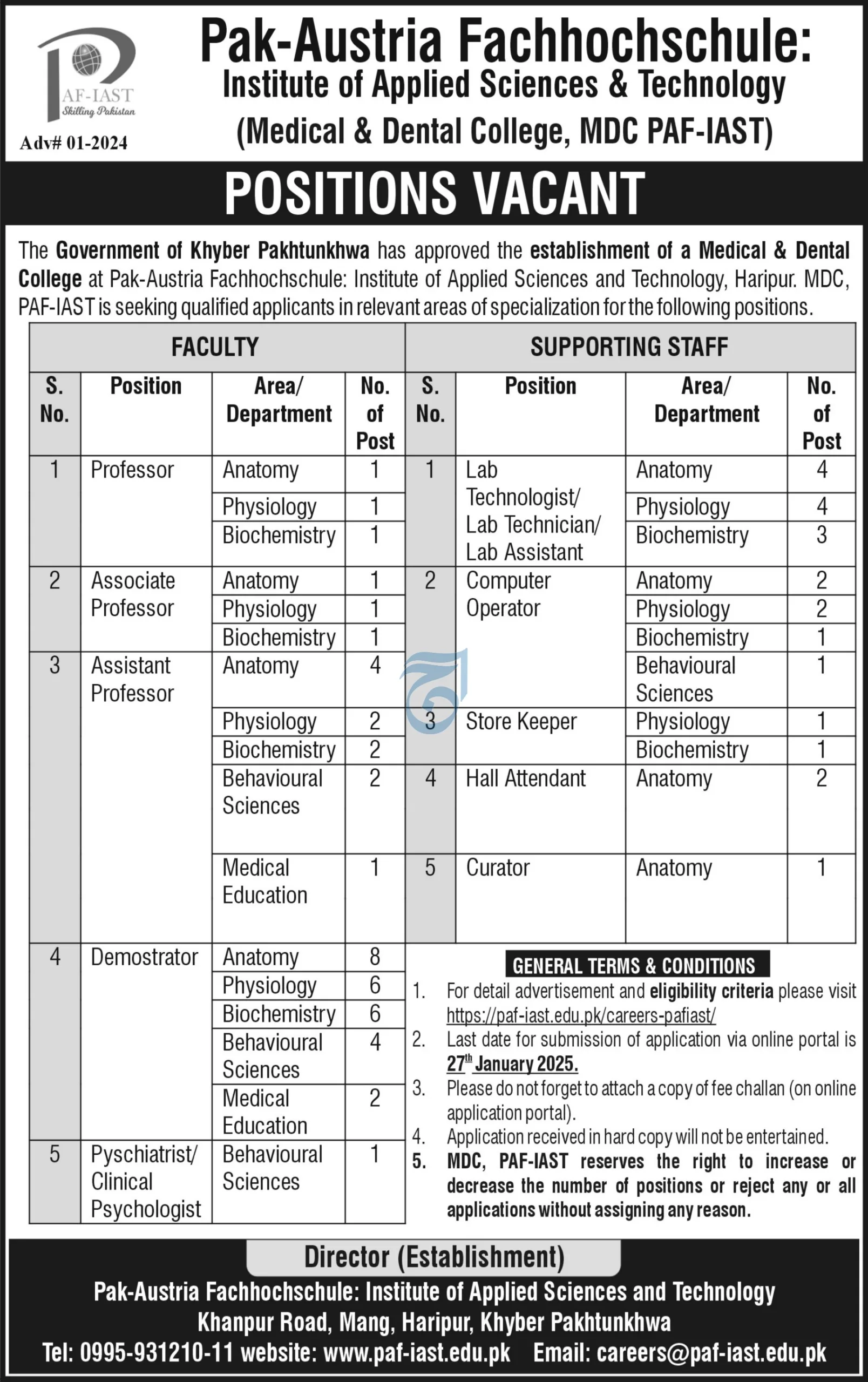 Government Jobs In KPK Today For Lab Assistant
